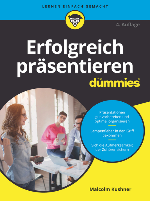 Title details for Erfolgreich präsentieren für Dummies by Malcolm Kushner - Available